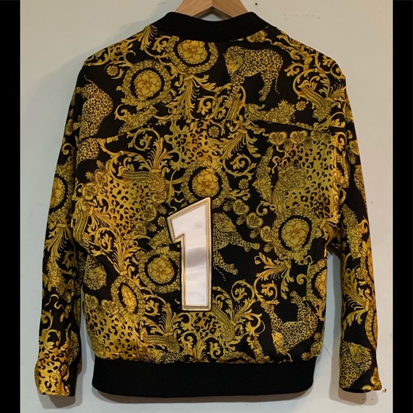 Baroque print Spring jacket - Picture 4 of 10